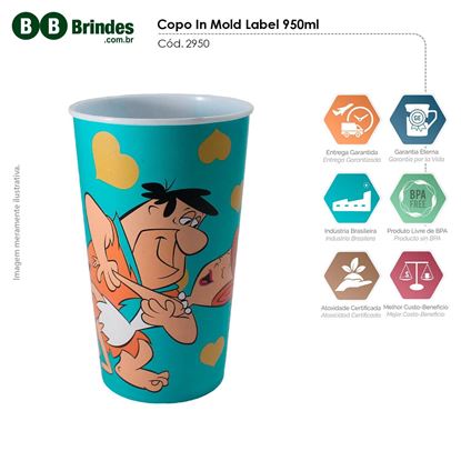 Imagem de Copo Promocional in Mold Label 950ml